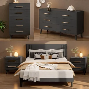 Bedroom Set - Lofka Full Bedroom Furniture Sets include Full Bed Frame